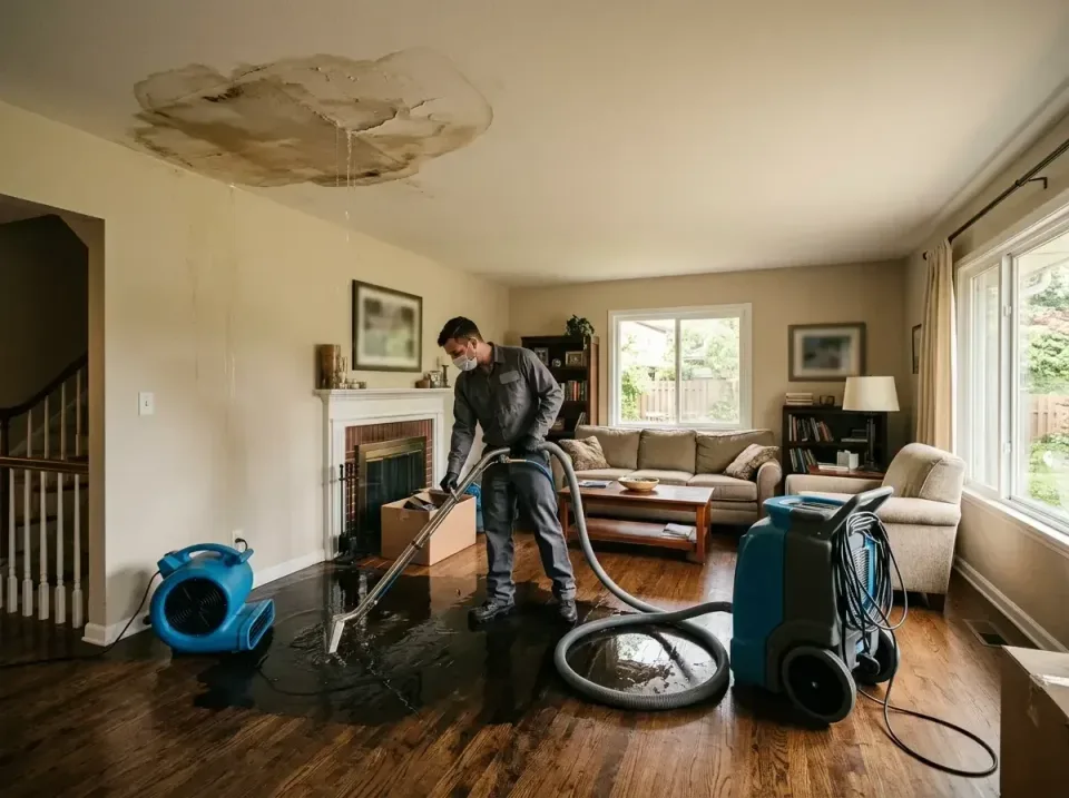 attic-pipe-burst-ceiling-drip-008 — frequently asked questions, Water Damage Restoration & Carpet Care in Badin, NC